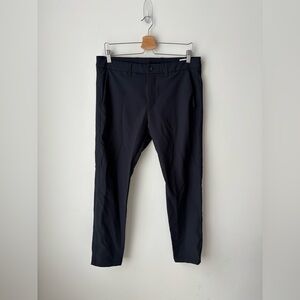 Hugo Boss Commuter TechLite Pants 32x30 Slim Stretch Travel Trousers navy